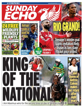 Cover of Liverpool Echo