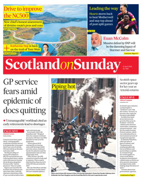Cover of Scotland on Sunday