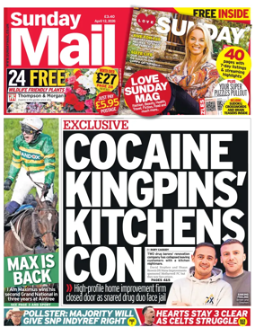 Cover of Sunday Mail (UK)
