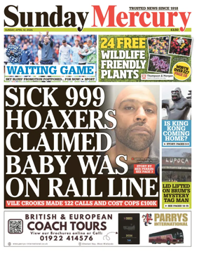 Cover of Sunday Mercury
