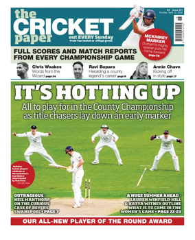 Cover of The Cricket Paper