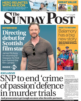Cover of The Sunday Post (Dundee)