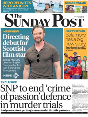 Cover of The Sunday Post (Inverness)
