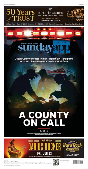 Cover of Asbury Park Press