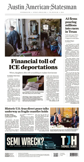 Cover of Austin American-Statesman
