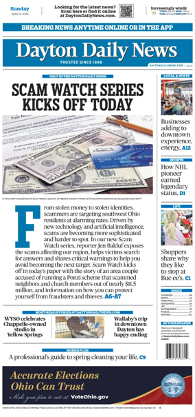 Cover of Dayton Daily News