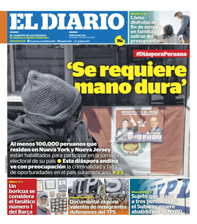 Cover of El Diario