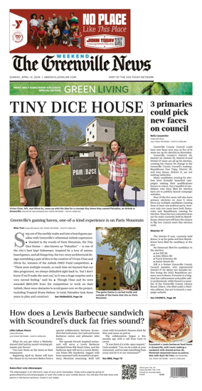 Cover of The Greenville News