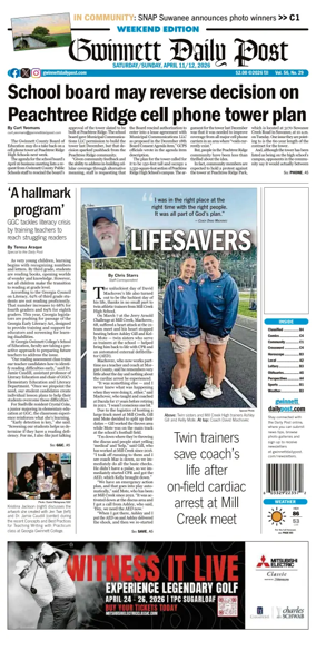 Cover of Gwinnett Daily Post