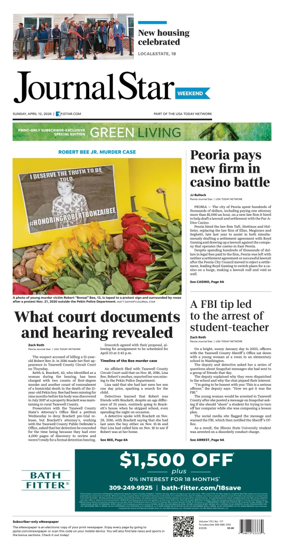 Cover of Journal Star (Peoria)