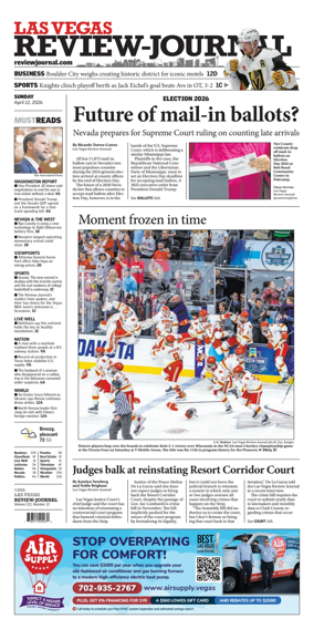 Cover of Las Vegas Review-Journal (Sunday)