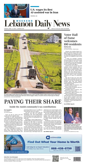 Cover of Lebanon Daily News