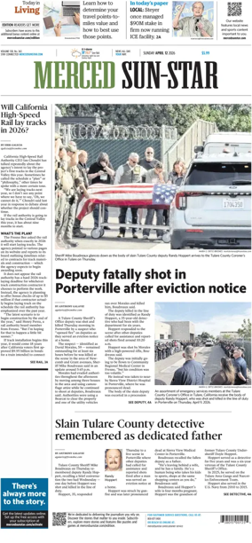 Cover of Merced Sun-Star (Weekend)