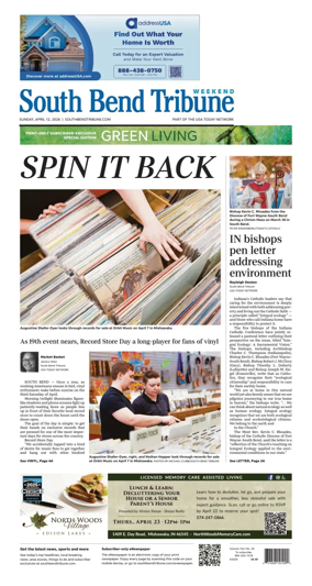 Cover of South Bend Tribune