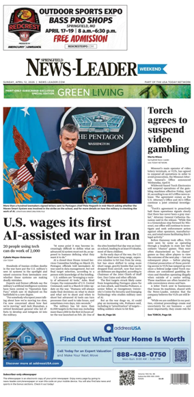 Cover of Springfield News-Leader