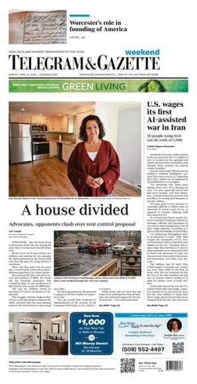 Cover of Telegram & Gazette