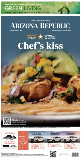 Cover of The Arizona Republic