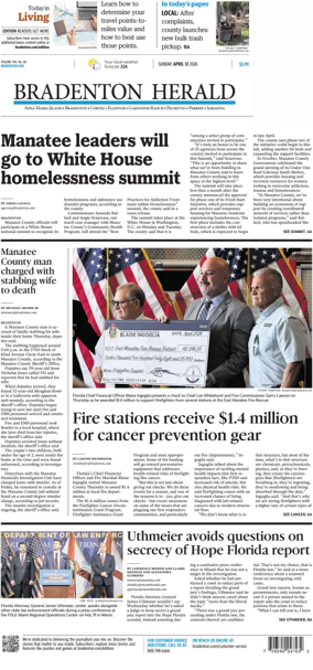 Cover of The Bradenton Herald (Sunday)