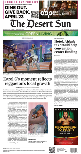 Cover of The Desert Sun