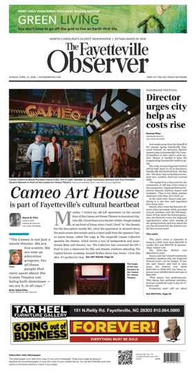 Cover of The Fayetteville Observer