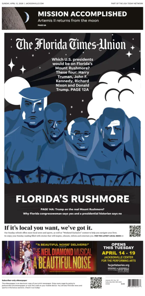 Cover of The Florida Times-Union