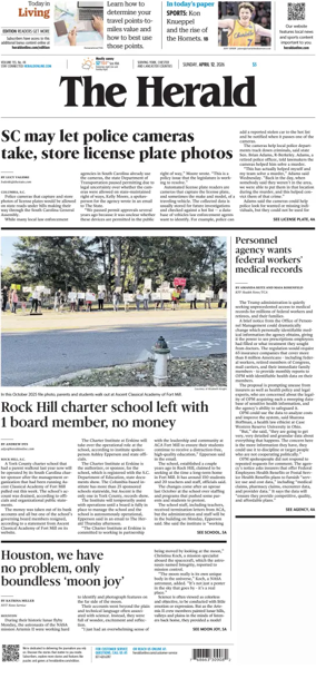 Cover of The Herald (Rock Hill)