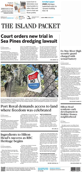 Cover of The Island Packet (Sunday)