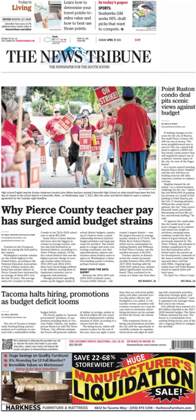 Cover of The News Tribune