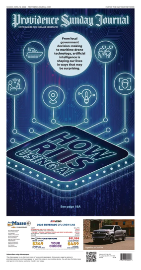 Cover of The Providence Journal