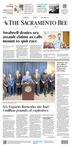 Cover of The Sacramento Bee (Sunday)