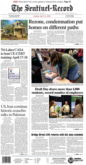 Cover of The Sentinel-Record