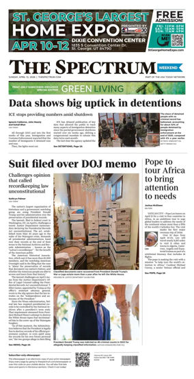 Cover of The Spectrum & Daily News
