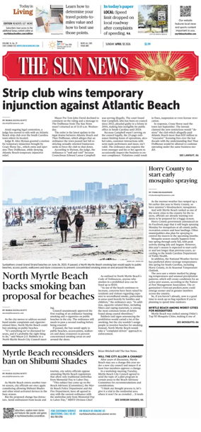 Cover of The Sun News (Sunday)