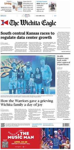 Cover of The Wichita Eagle (Sunday)