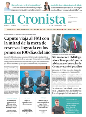 Cover of El Cronista
