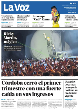 Cover of La Voz del Interior
