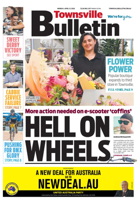 Cover of Townsville Bulletin