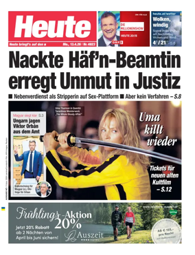 Cover of Heute - Niederosterreich Ausgabe