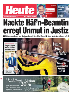 Cover of Heute - Oberosterreich Ausgabe