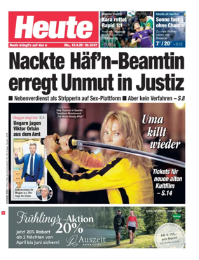 Cover of Heute - Wien Ausgabe