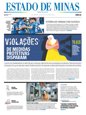 Cover of Estado de Minas (Brazil)