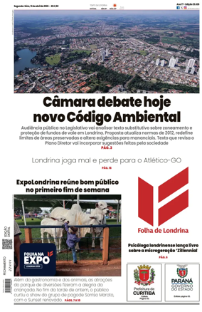 Cover of Folha de Londrina
