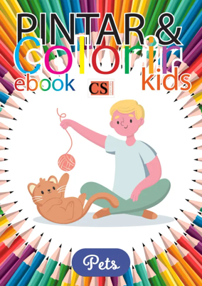 Cover of Pintar e Colorir Kids