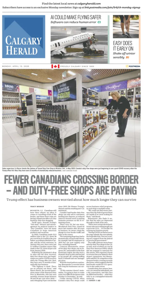 Cover of Calgary Herald