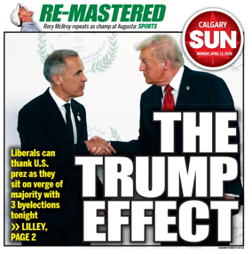 Cover of Calgary Sun
