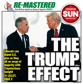 Cover of Edmonton Sun