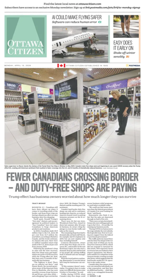 Cover of Ottawa Citizen