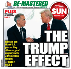 Cover of Ottawa Sun