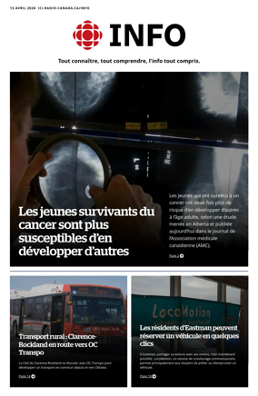 Cover of Radio-Canada Info