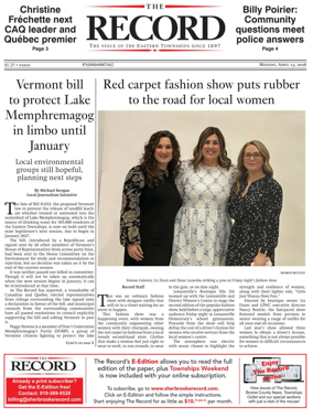Cover of Sherbrooke Record